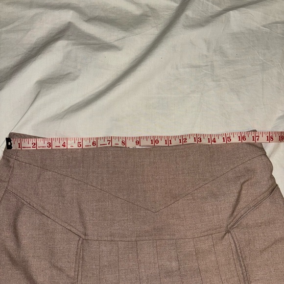 Midi/maxi beige/tan unique skirt - Picture 7 of 8